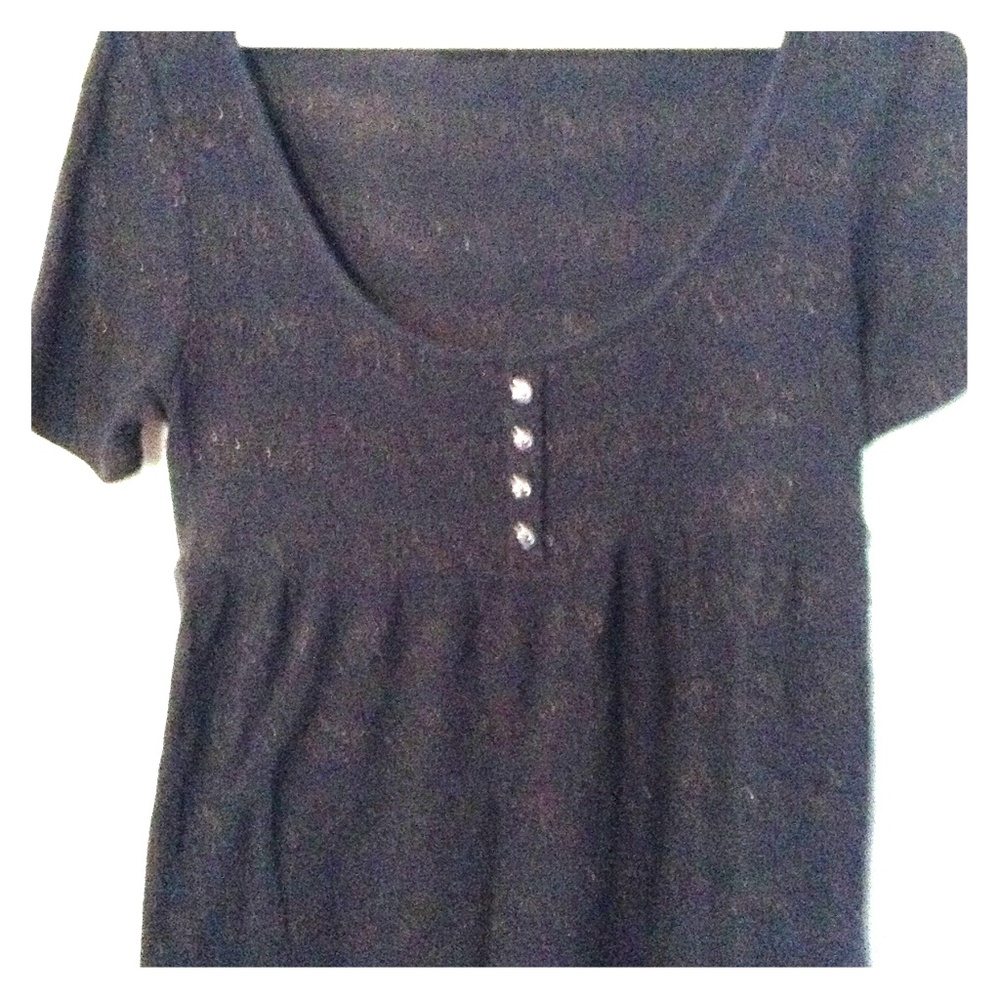 Dark blue L baby doll shirt
